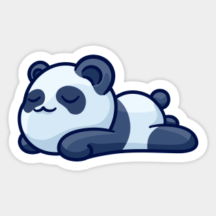 Sleeping Panda Sticker